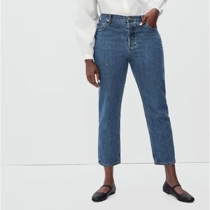 NWT Everlane The Curvy 90s Cheeky Jean Medium Blue Wash